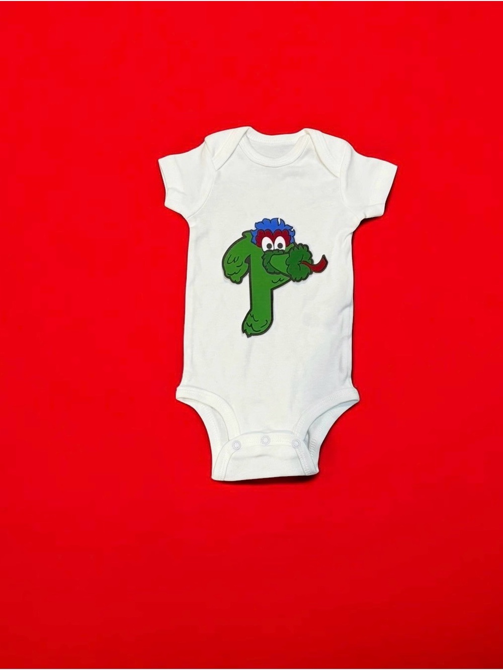 Philly Phanatic baby one piece